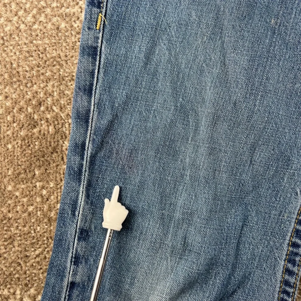 True Religion Joey Bootcut Jeans Blue Denim Made in USA AB-80SHY Mens Size 34